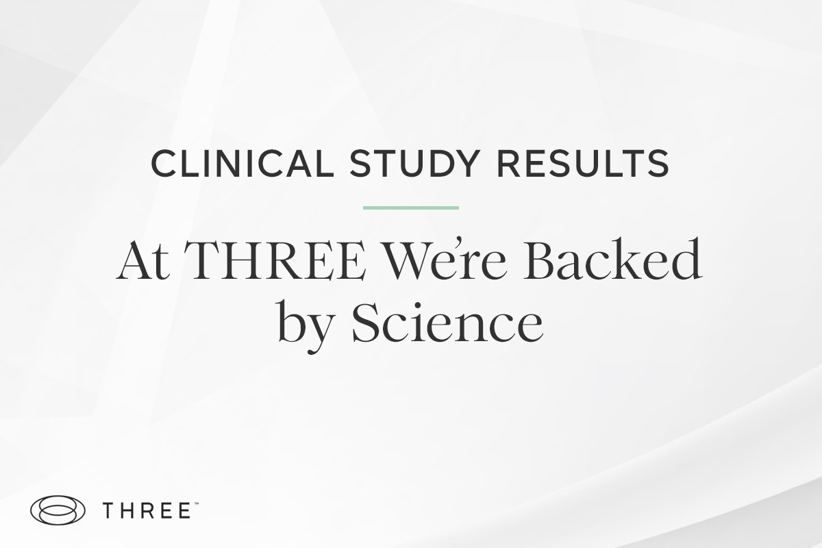 Threeのサプリメントは科学によって裏付けられています。